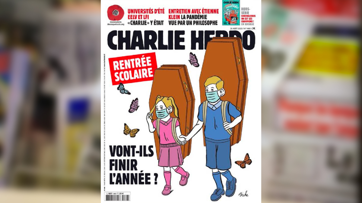 Polémica portada del Charlie Hebdo y el regreso a clases en Francia