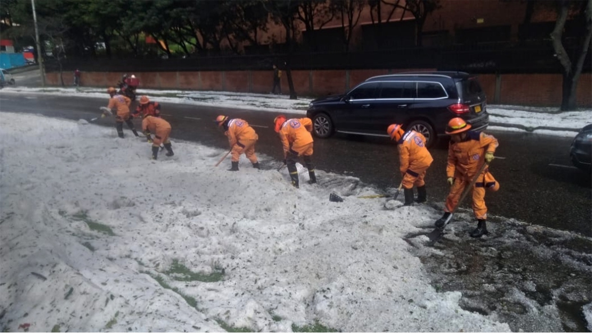 Video Ciudadanos Reportan Fuerte Granizada En Bogot Kienyke