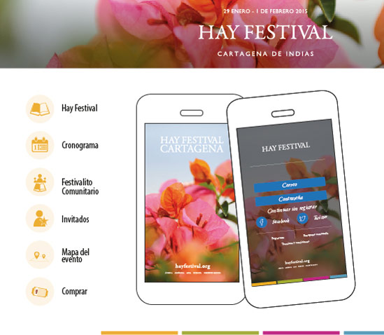 Aplicación Hay Festival