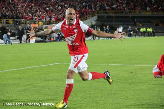 Fotoshow Independiente Santa fe contra Gremio Porto alegre