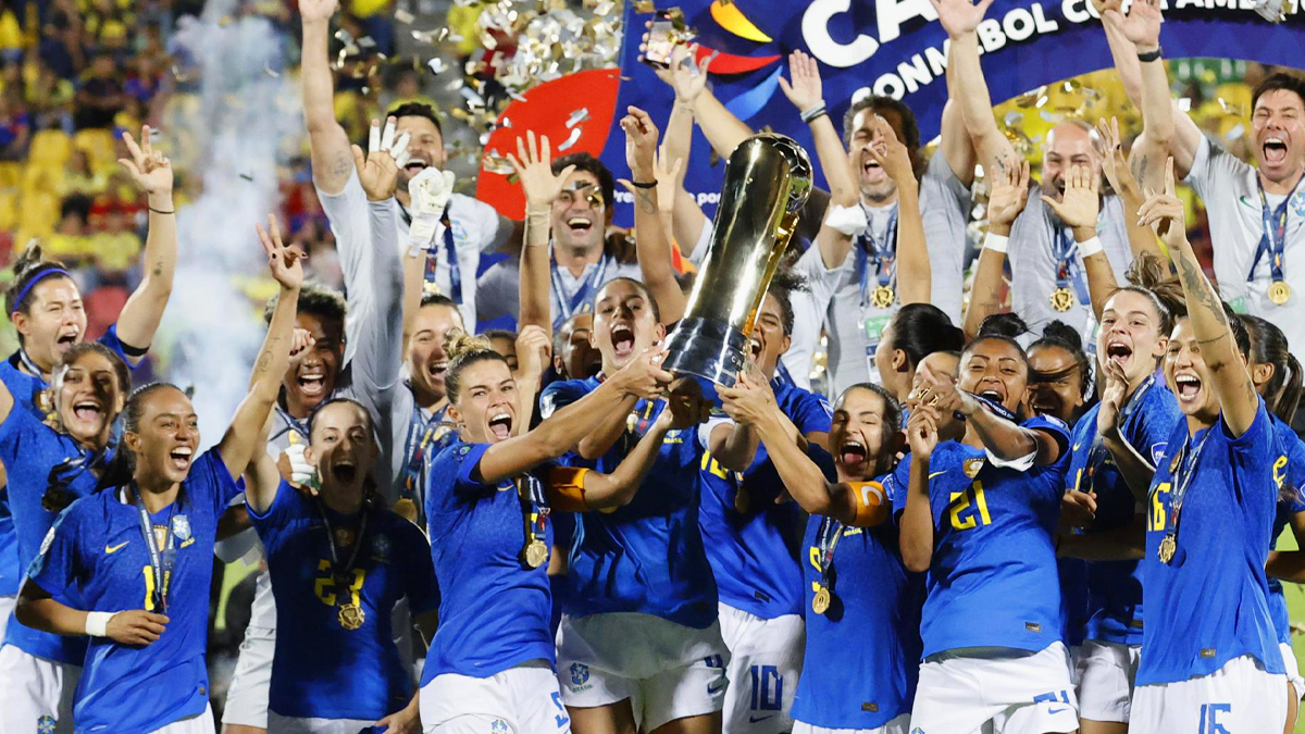 Selección Brasil Femenina Campeonas De La Copa América Kienyke 4124