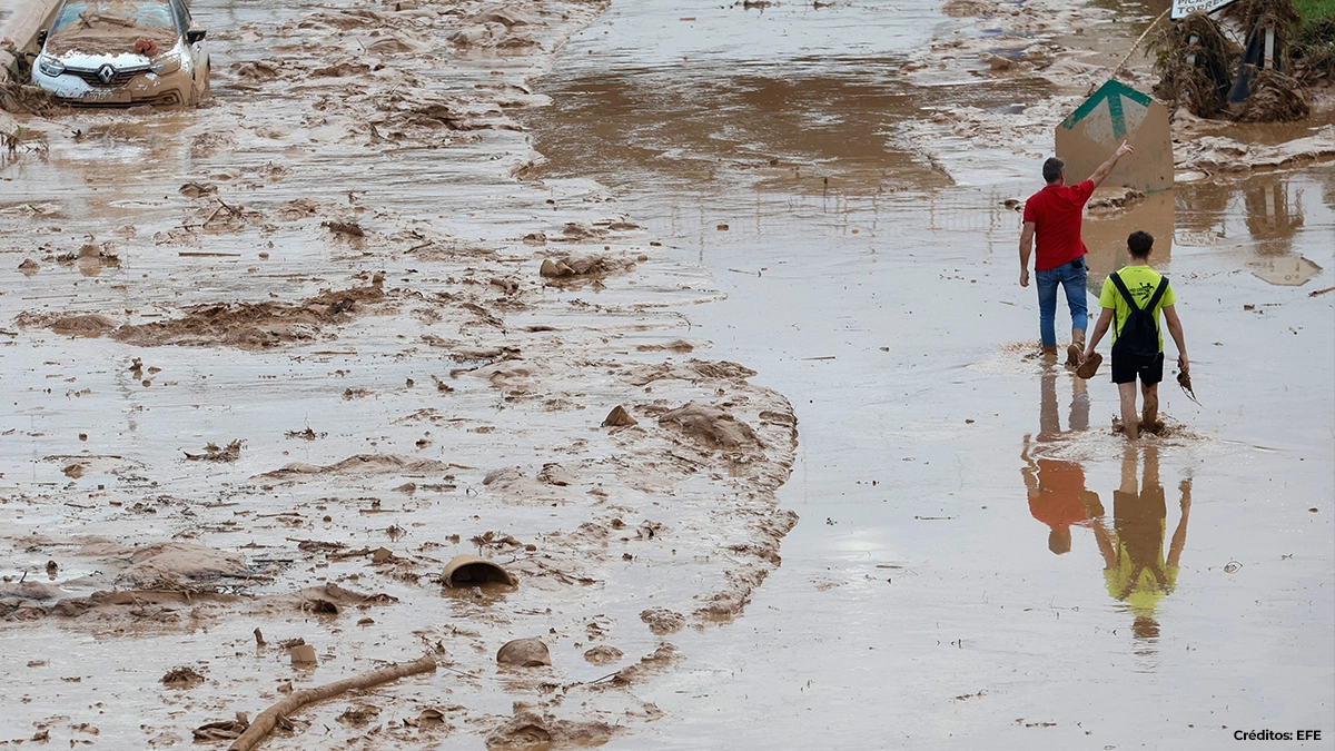 La odisea un colombiano tras las inundaciones en España