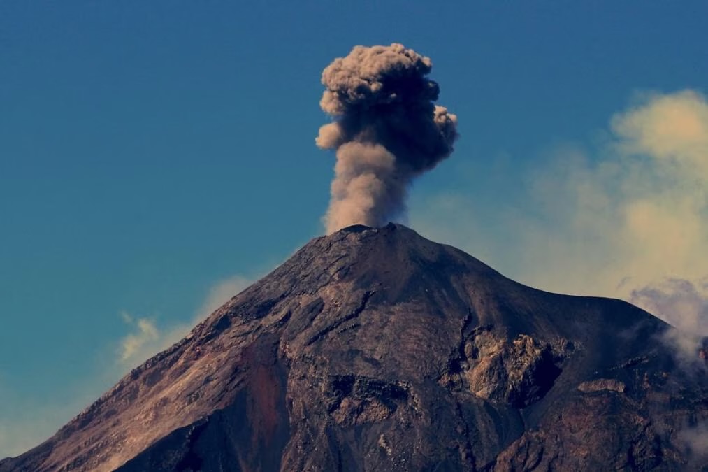 Erupción San José de mulatos 