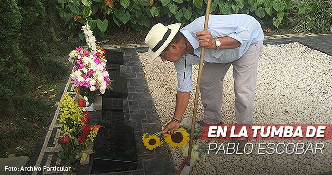 en donde esta la tumba de pablo escobar