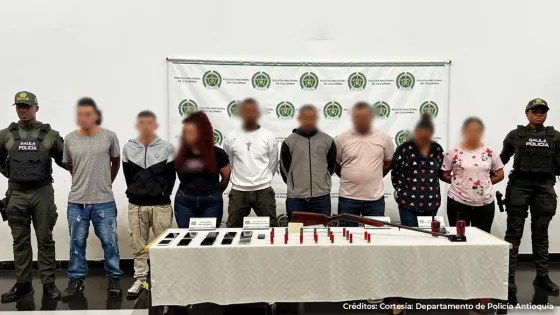 Capturados nueve integrantes del Clan del Golfo