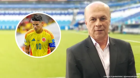 Carlos Antonio Vélez cuenta curiosa anécdota con James Rodríguez.