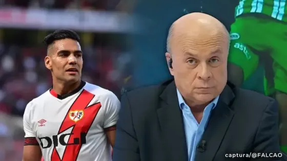 Radamel Falcao y Carlos Antonio Vélez.