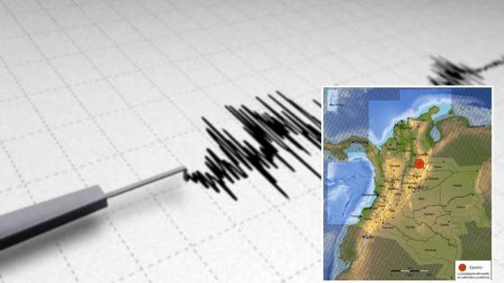 Se registró fuerte temblor en Antioquia