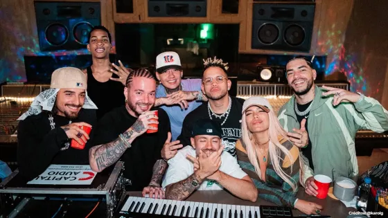 Karol G, Feid, Ryan, Maluma, J Balvin y Ovy On The Drums