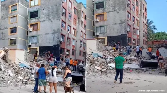 Emergencia en Barranquilla tras colapso de un edificio