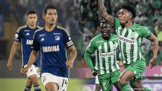 Con polémica, Millonarios le sacó un empate a Nacional en el Atanasio