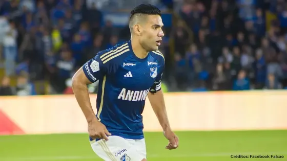 Radamel Falcao García seguiría en Millonarios