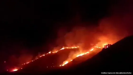 Incendio Parque chingaza