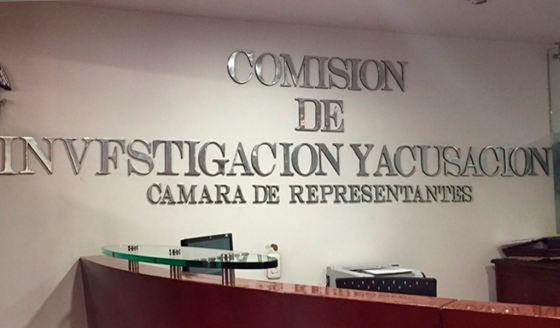 Comisión de acusaciones Cámara Comisión de acusaciones Cámara
