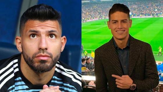 sergio kun agüero y james rodriguez