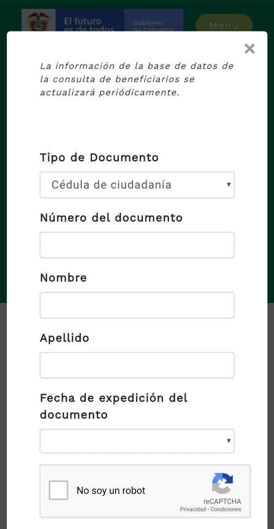 Banco Agrario Ingreso Solidario Consultar Por Cédula ...