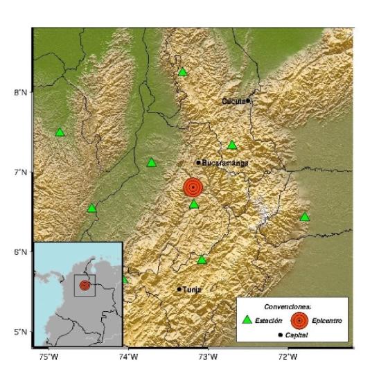 Sismo en Santander