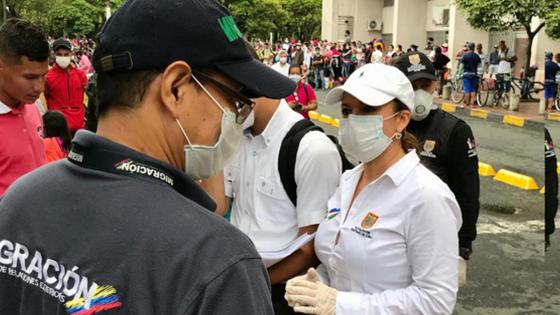 Migración de venezolanos desde Cali