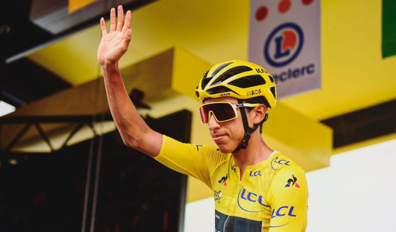 Egan Bernal ciclistas colombianos