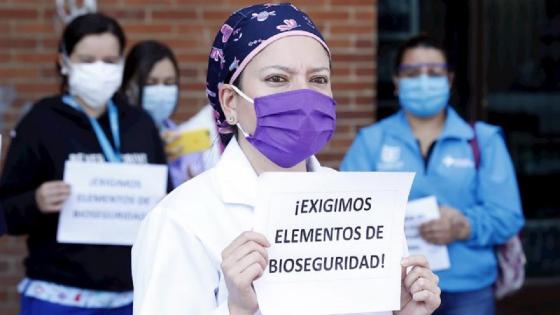 Médicos contagiados con coronavirus en Colombia