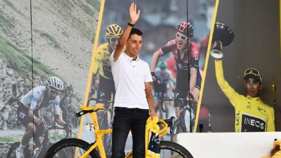 Los números que arrojó el exigente entrenamiento de Egan Bernal