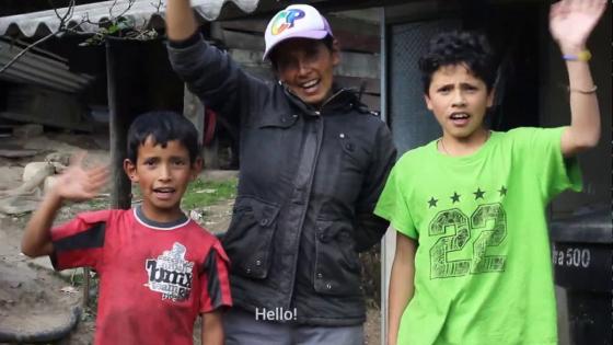 Youtube premió a familia campesina por histórica cifra de suscriptores