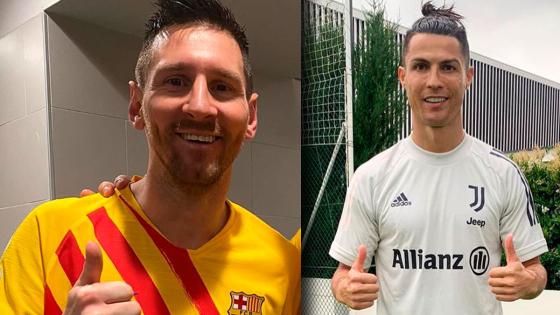 Messi y Cristiano Ronaldo Messi y Cristiano Ronaldo