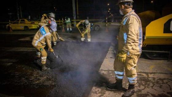 ¿Cuántos huecos se han tapado en Bogotá?