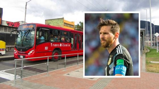 Transmilenio tuvo que borrar polémico meme de Messi