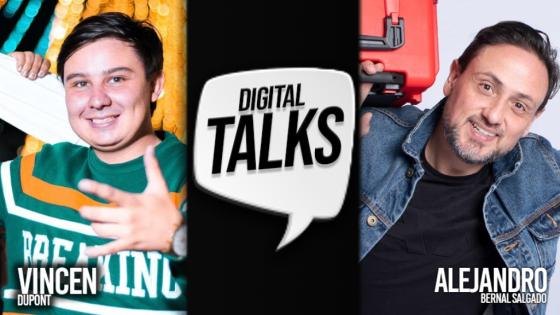 vincent dupont y alejandro bernal en digital talks