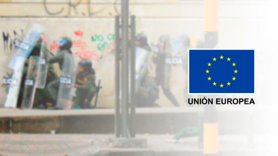 Unión Europea se pronunció contra actos violentos en Bogotá