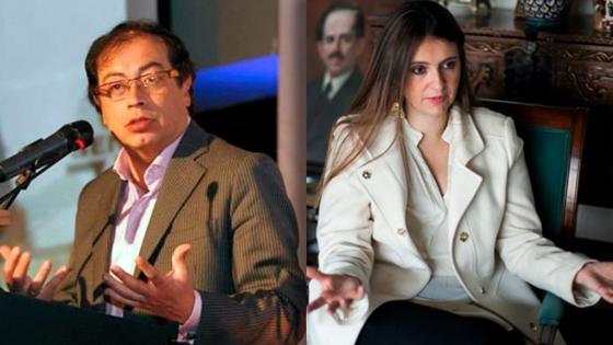 Paloma Valencia a Gustavo Petro