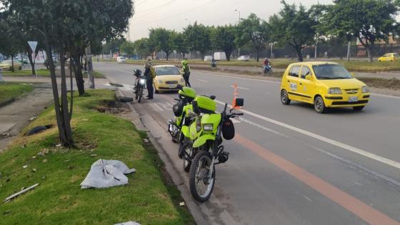 Inician sanciones por invasión de nuevos carriles preferenciales en Bogotá.