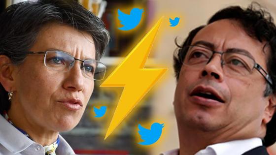 Claudia López rechazó trino ofensivo que compartió Gustavo Petro