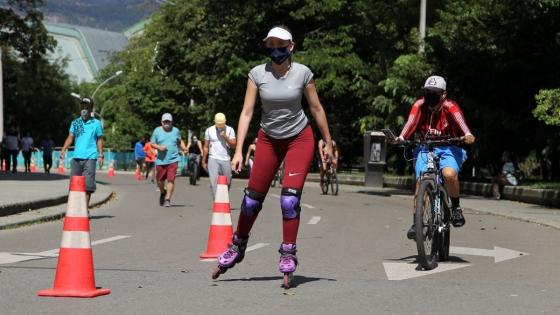 Reactivan ciclovías y piscinas públicas en Medellín Reactivan ciclovías y piscinas públicas en Medellín