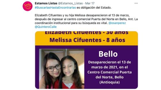 Elizabeth Cifuentes y Melissa