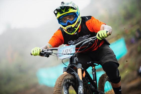 Camilo Sánchez, ganador en la válida I de la Copa Colombia de Enduro