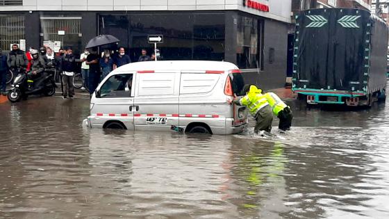 Inundación en la 30