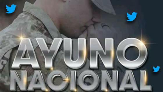 Ayuno Nacional en apoyo a la Policía