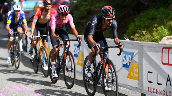 Daniel Felipe Martínez, el gregario de lujo en el Giro de Italia