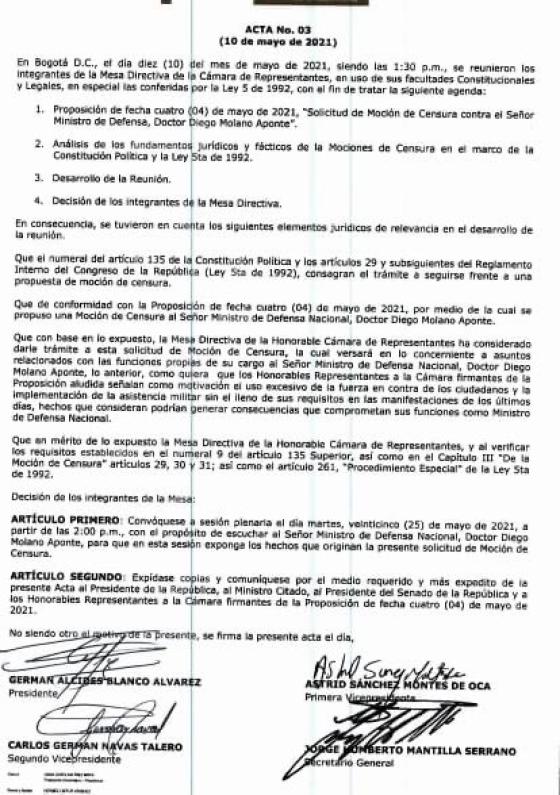 Documento Cámara