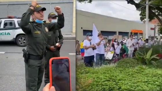 El discurso de un policía durante las marchas que se viralizó en redes