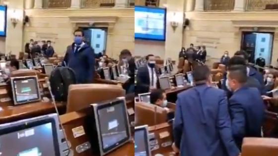 Congresistas responden por pelea en debate de moción de censura