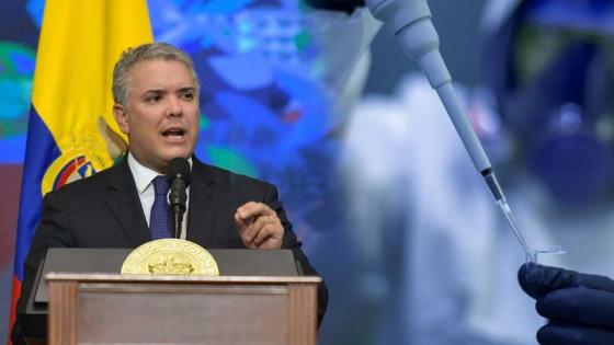 Iván Duque reitera petición de vacunas a países con excedentes