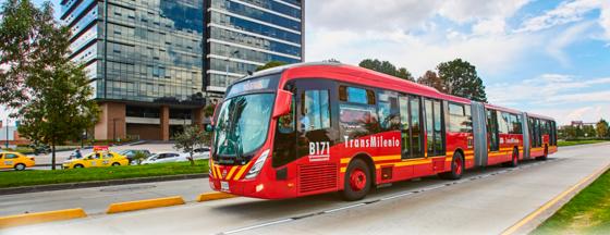 Transmilenio quemado