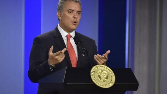 Duque le pide al Congreso tramitar ley antivandalismo