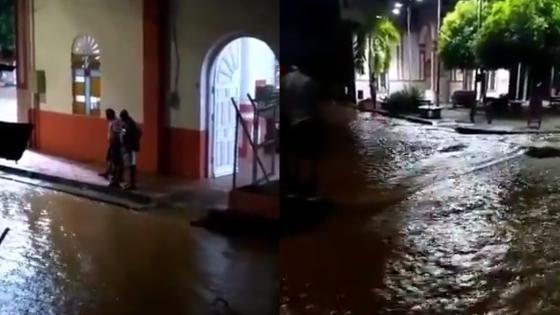 Desbordamiento de quebrada en San José de Uré provocó inundaciones