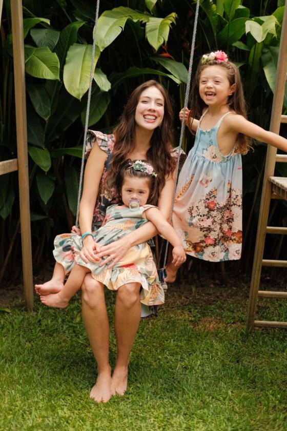 Diana Osorio, Maia y Aleia Quintero Diana Osorio, Maia y Aleia Quintero