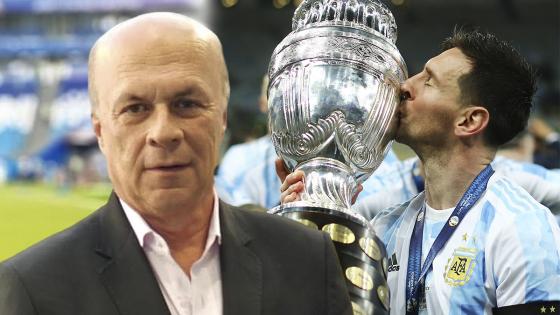 ¿Carlos Antonio Vélez insinuó que la Copa América fue arreglada para Messi?