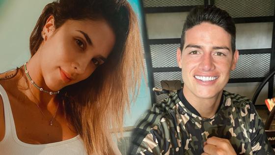 Daniela Ospina y James Rodríguez